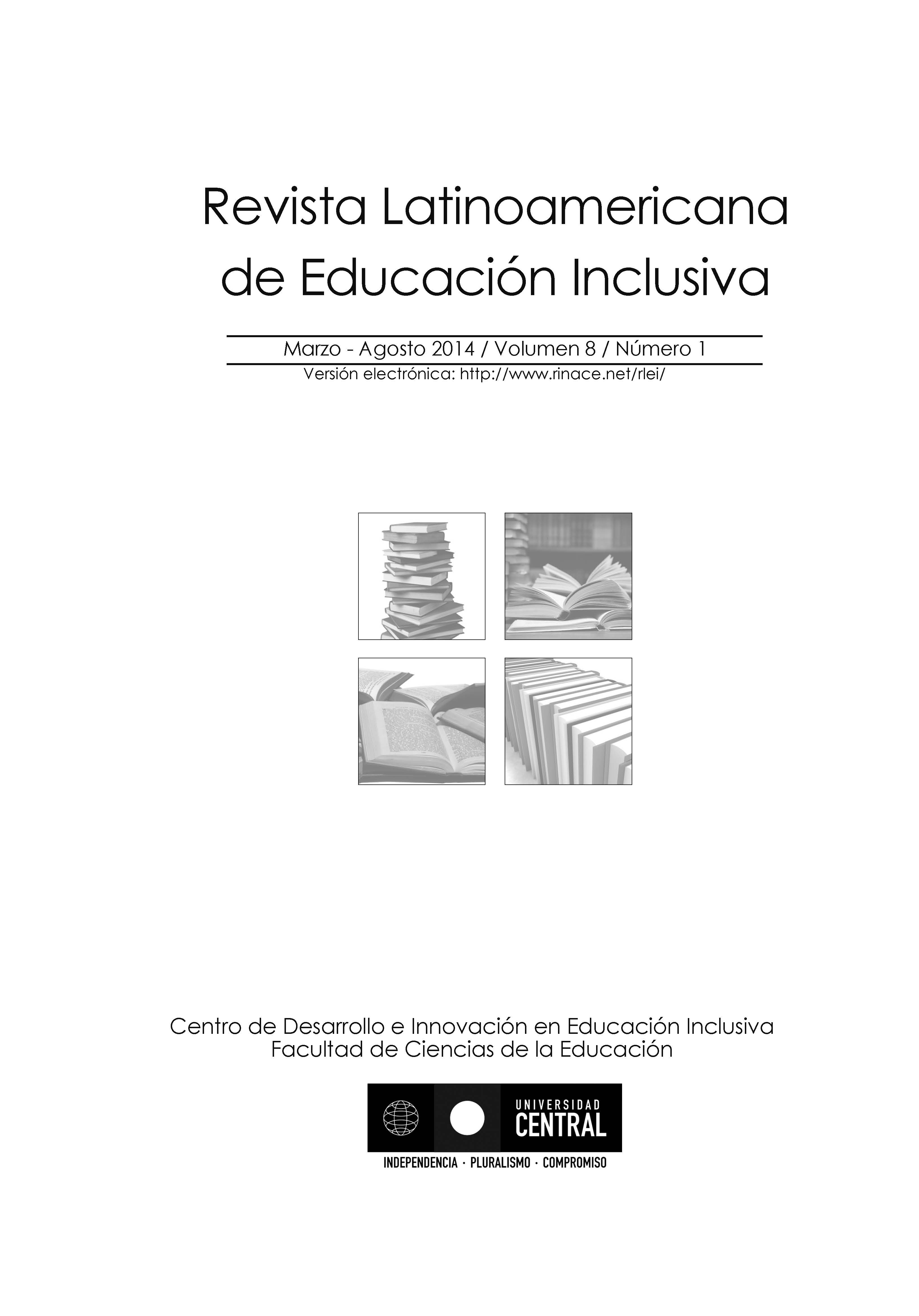 					Ver Vol. 8 Núm. 1 (2014): Inclusión en la Educación Superior
				