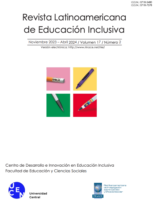 					Ver Vol. 17 Núm. 2 (2023): Liderazgo Educativo Inclusivo
				